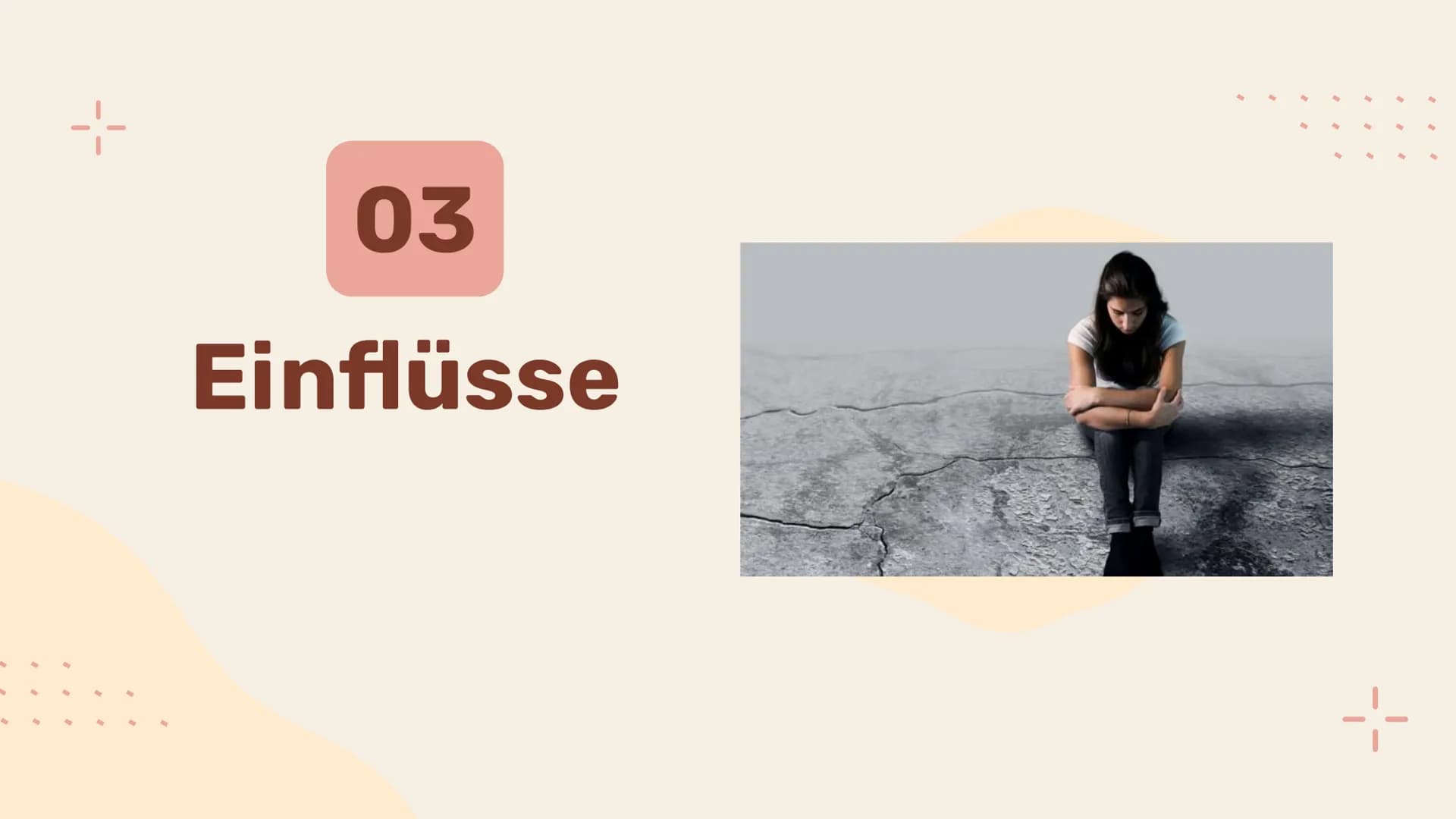 Essstörungen
Von: Leni-Melissa Mrzyglod
4- --
1.Einleitung
4.
Inhaltsverzeichnis
Psychoanalyse
2.Arten von
ES
5.Erziehung
3.Einflüsse +
01
E