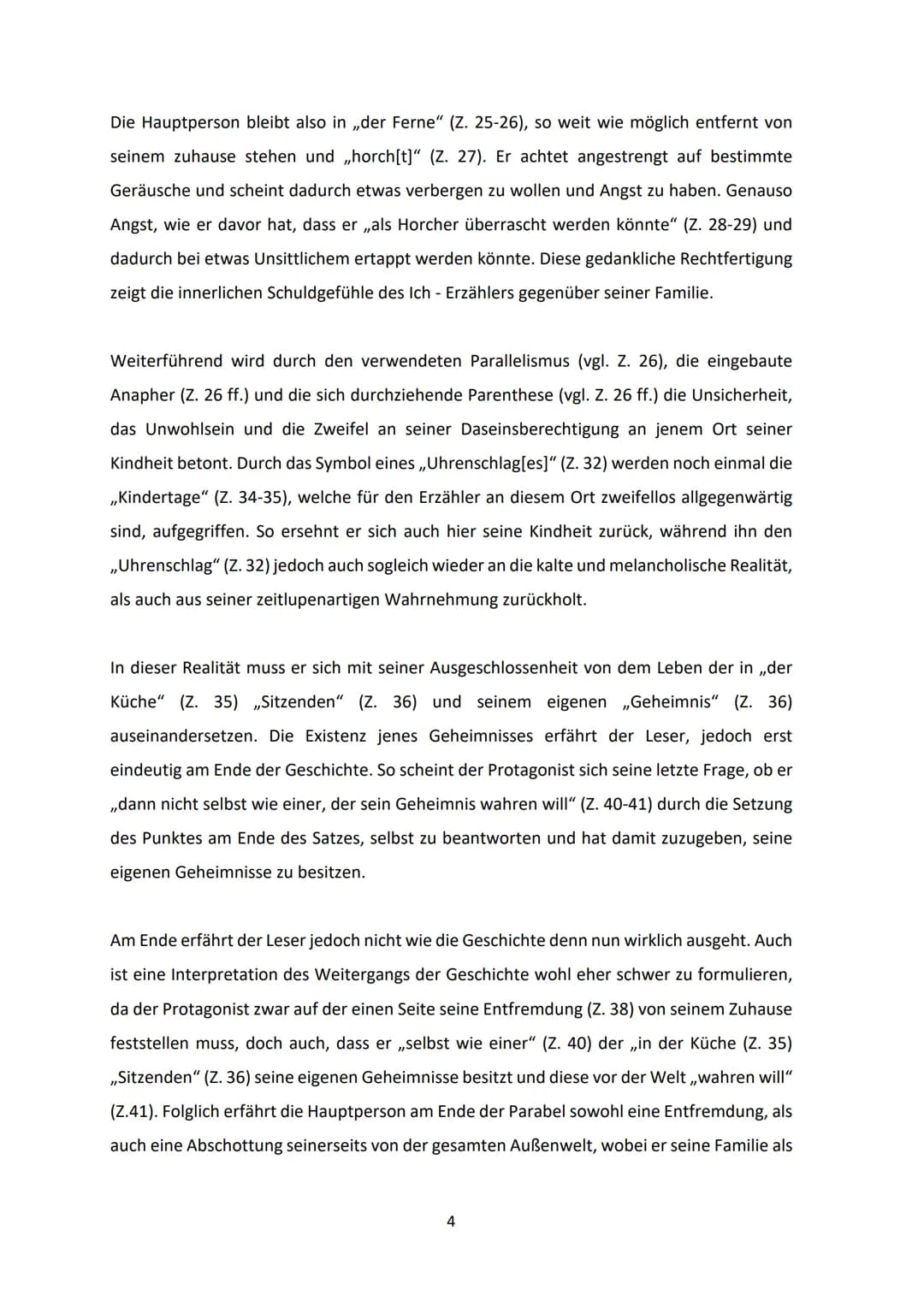 Heimkehr: Franz Kafka - Interpretation
Die Parabel ,,Heimkehr" von Franz Kafka wurde 1920 veröffentlicht und handelt von der
Rückkehr eines 