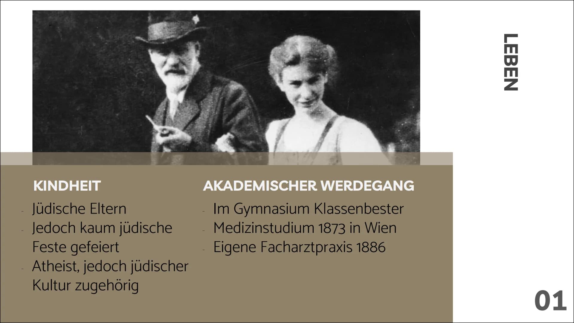 Sigmund
Freuds
Religionskritik
Eine Präsentation von TERTE
LEBEN
WERK
THESEN
RÜCKFRAGEN
BEURTEILUNG
VERZEICHNIS
INHALTS- ÜBER SIGMUND
FREUD
