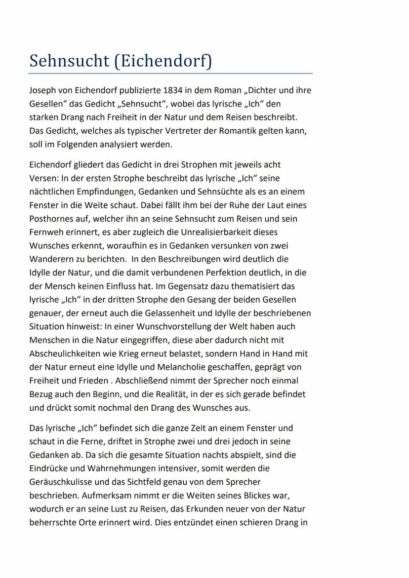 Empfindungen
des lyrischen "Ichs"
10
Wunschwelt
< Traumwelt
von Menschen
perfectiones 24
Fone/Wete, die
20
Sehnsucht
Es schienen so golden d
