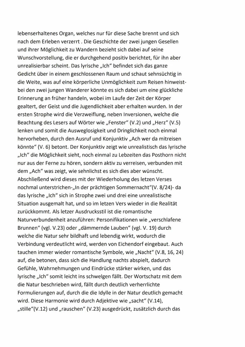 Empfindungen
des lyrischen "Ichs"
10
Wunschwelt
< Traumwelt
von Menschen
perfectiones 24
Fone/Wete, die
20
Sehnsucht
Es schienen so golden d