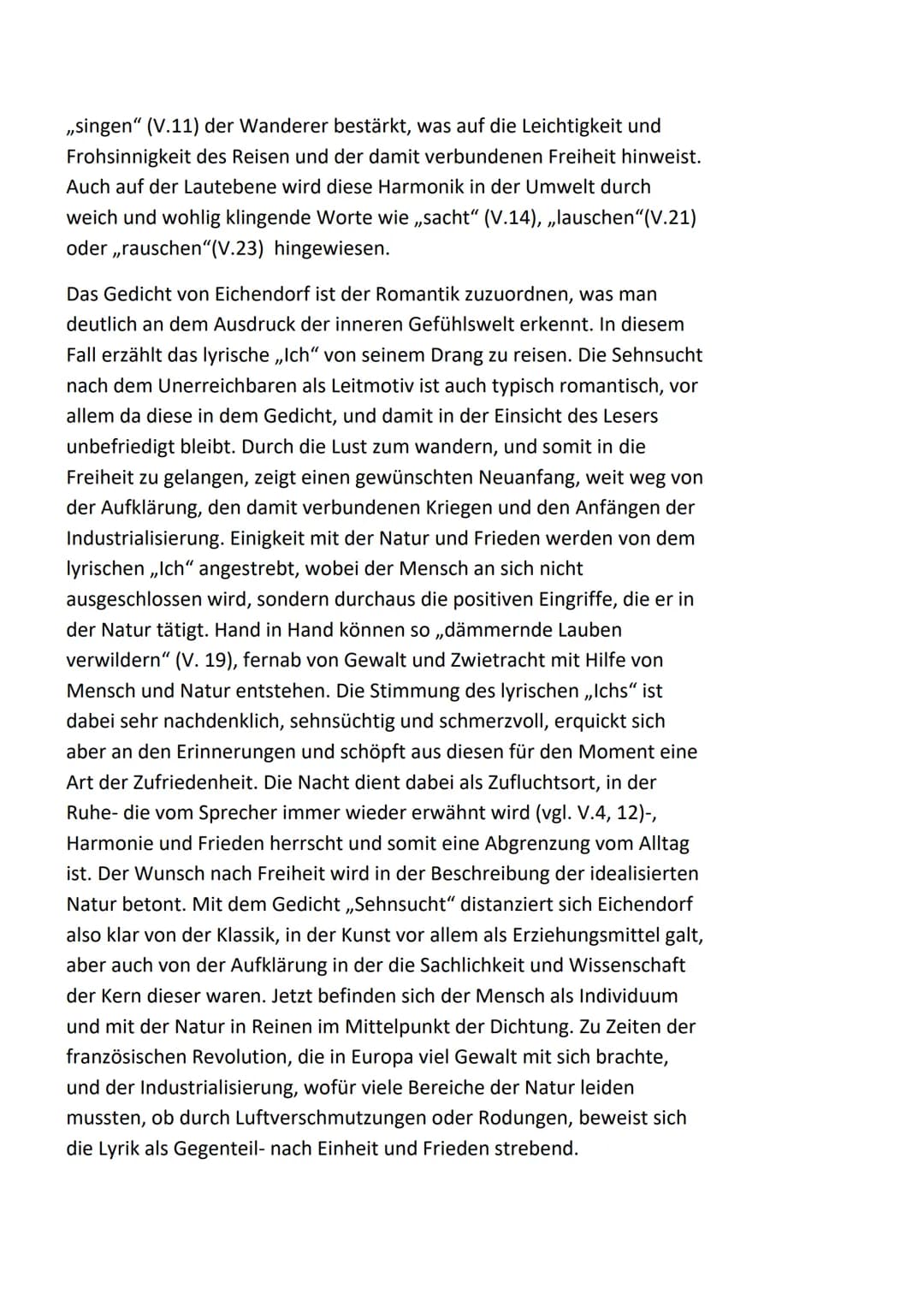 Empfindungen
des lyrischen "Ichs"
10
Wunschwelt
< Traumwelt
von Menschen
perfectiones 24
Fone/Wete, die
20
Sehnsucht
Es schienen so golden d