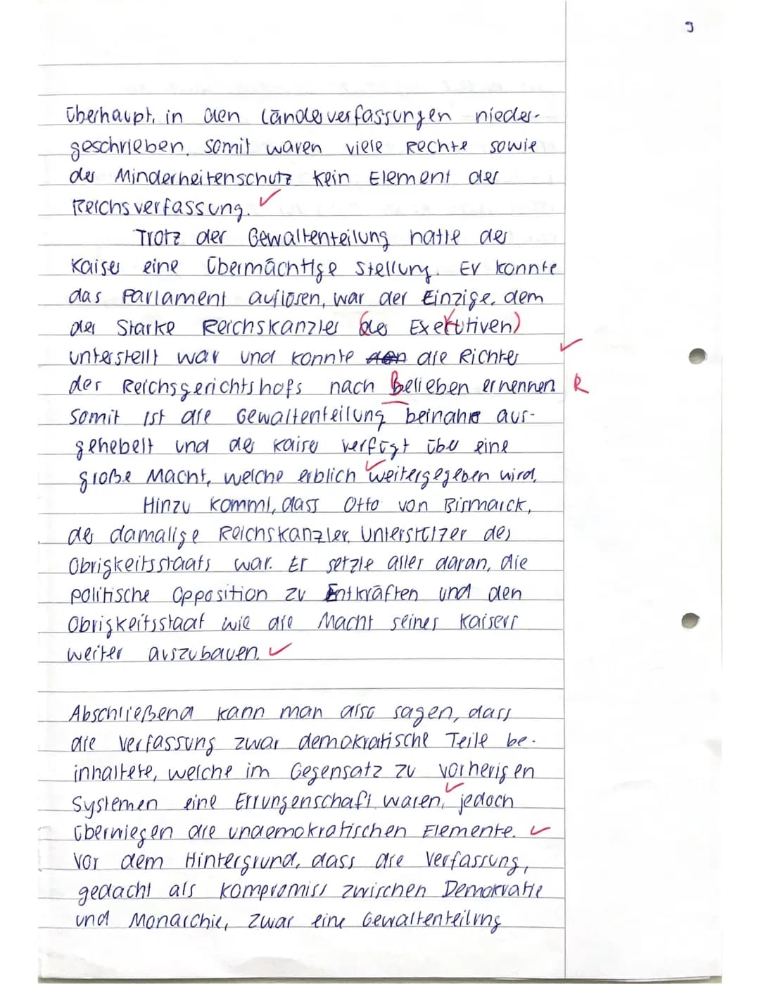 11_1: KA No. 2
Name: Melanie
●
●
GESCHICHTE (Leistungsfach)
VP: 34/27
NP: 12
Bitte beantworten Sie die folgenden Fragen in zusammenhängenden