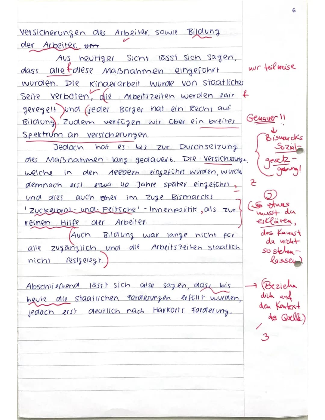11_1: KA No. 2
Name: Melanie
●
●
GESCHICHTE (Leistungsfach)
VP: 34/27
NP: 12
Bitte beantworten Sie die folgenden Fragen in zusammenhängenden