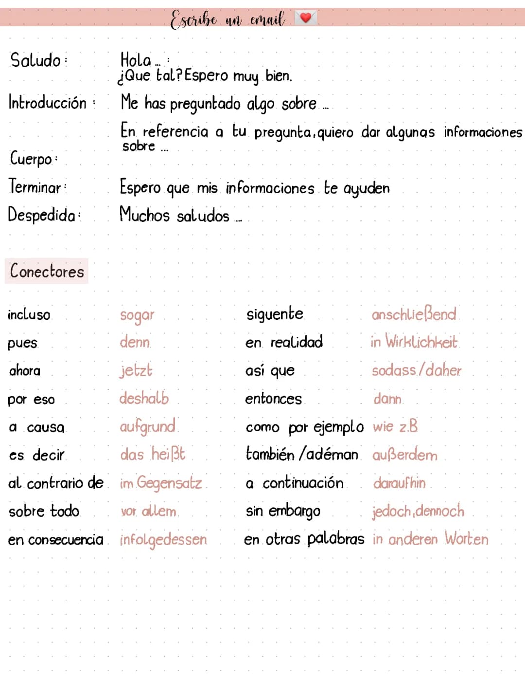 Escribe un email 