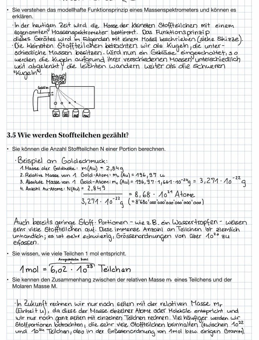 chemie
TEST 2
zu Kapitel 3
3.2 Stoffteilchen bestehen aus Atomen
• Sie wissen, wie Stoffteilchen aufgebaut sind.
Bestehen aus Atomen
Beispie