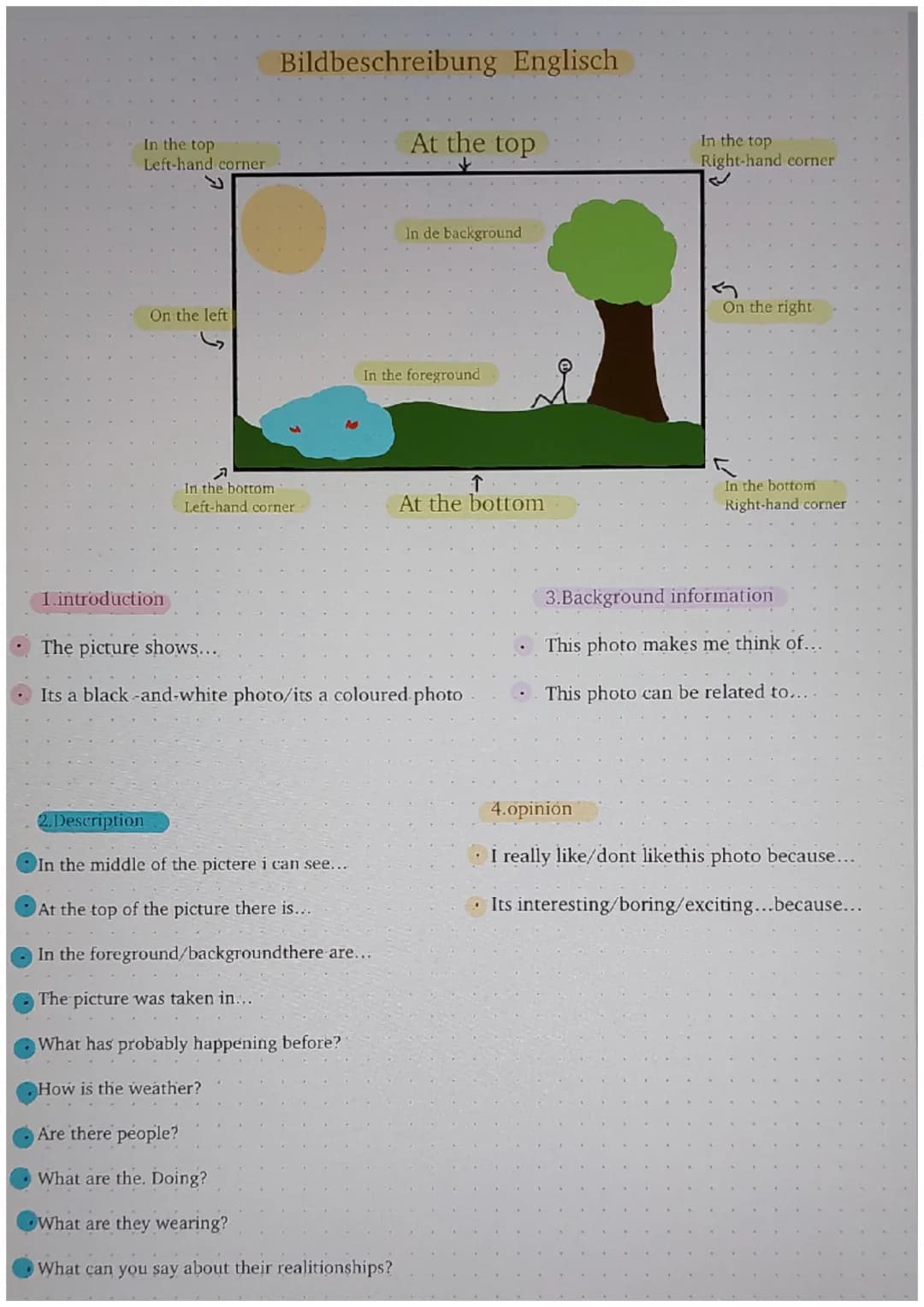 In the top
Left-hand corner
On the left
1.introduction
Bildbeschreibung Englisch
A
In the bottom
Left-hand corner
At the top
In de backgroun