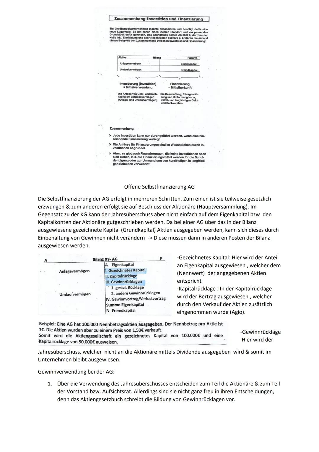 Finanzierung

KG

Def: Kommanditgesellschaft min ein Gesellschafter haftet beschränkt & min ein Gesellschafter haftet
voll

Entstehung:

Inn