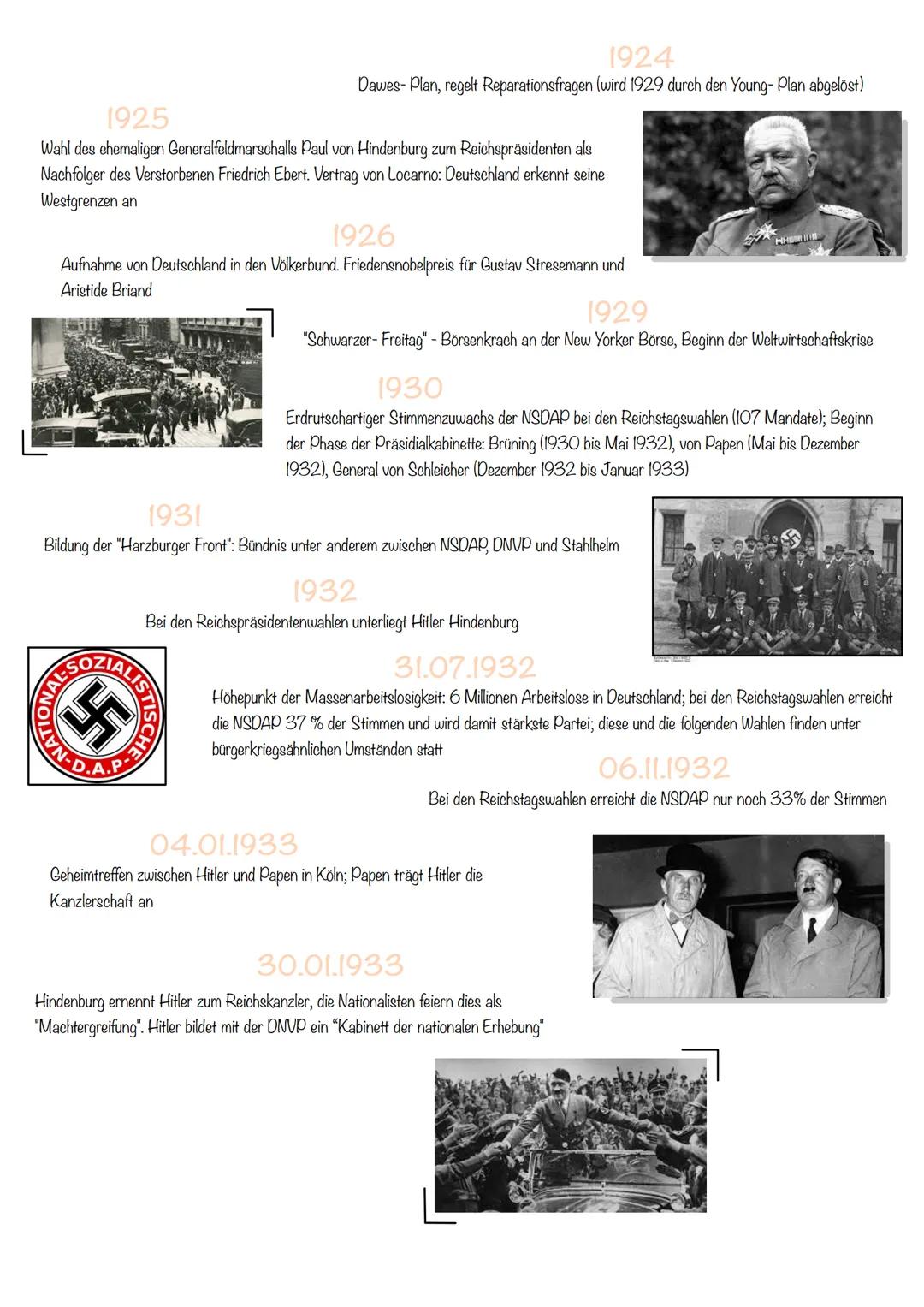 die Weimarer Republik
Als Weimarer Republik (zeitgenössisch auch Deutsche Republik) wird der Abschnitt
der deutschen Geschichte von 1918 bis