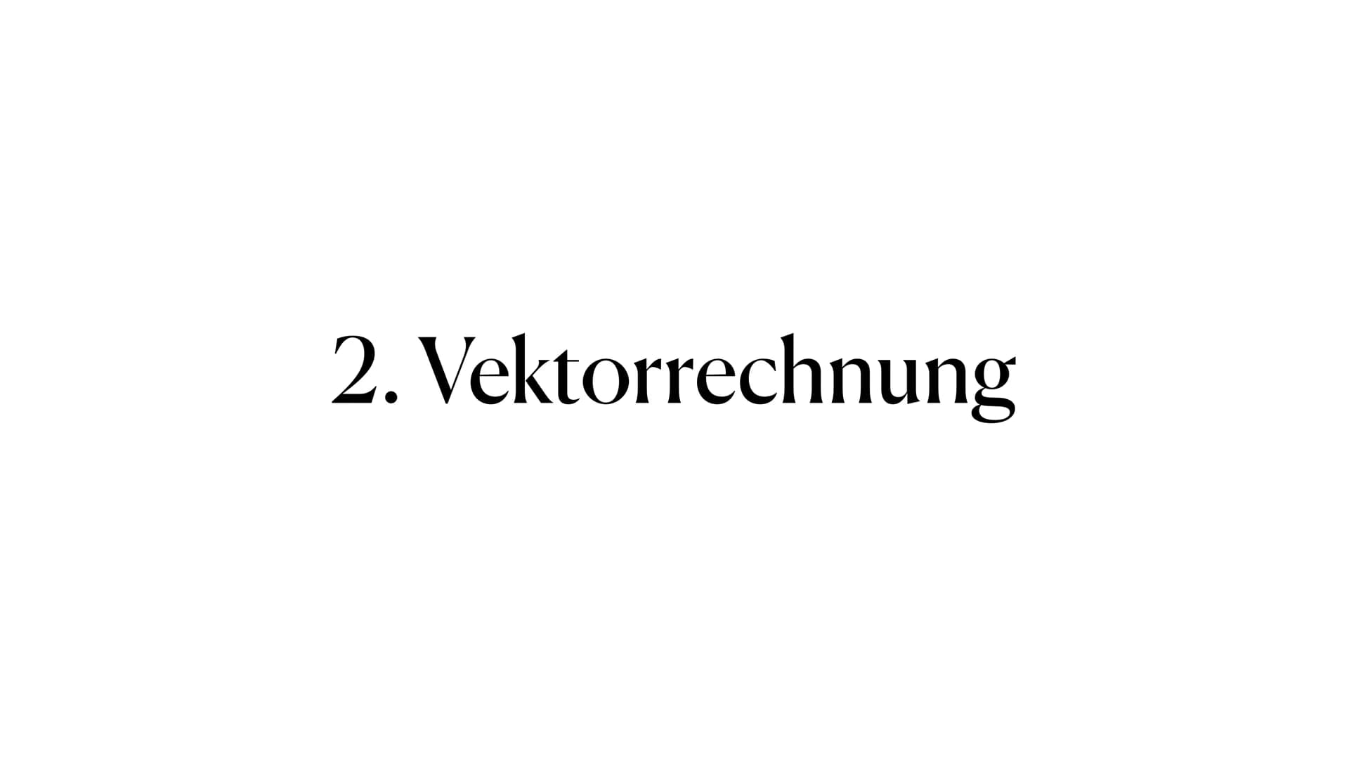 Analytische Geometrie und
Lineare Algebra ●
●
• 2. Vektorrechnung
3. Eigenschaften bestimmter geometrischer Formen
●
Inhaltsverzeichnis
1. L
