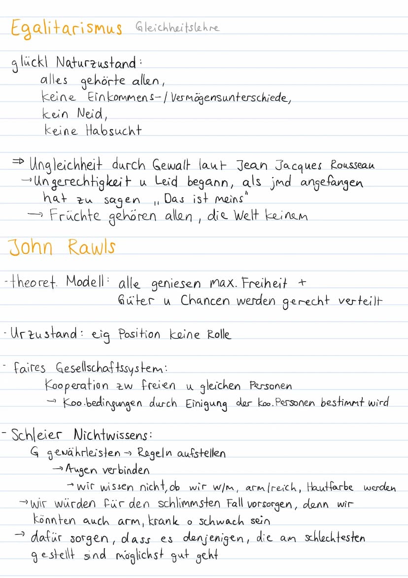 Verteilungsgerechtigkeit.
Gerechtigkeit zentrales Leitmotiv der Ethik.
Gerechtigkeit Gleichheit? im Ergebnis.
=
- Chancengleichheit?
=
= Rec
