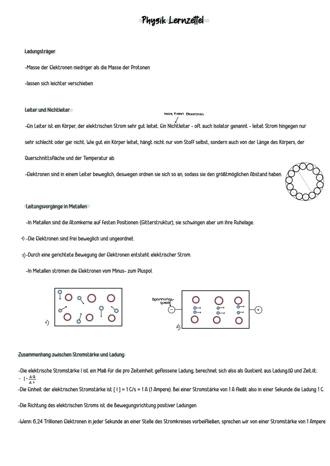 Elektrische Ladung
-beeinflusst das elektrische und magnetische Feld (Maß, wie stark ein Objekt ein elektrisches Feld beeinflussen/ wechselw