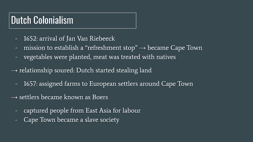 South Africa
Lazia Nory, Teodora Blanaru, Francisca Scholtbach Content
-
temperatures
time zones
history → European colonization, Apartheid

