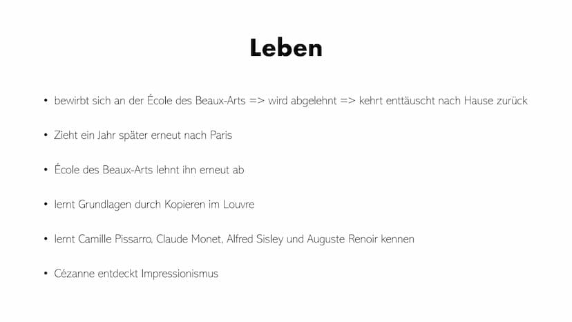 Paul Cézanne
Ein Vater der Moderne"
11 Gliederung
●
●
●
●
Allgemeine Informationen
Cézannes Leben
Gesamtwerk
Werkvorstellung
Bedeutung und E