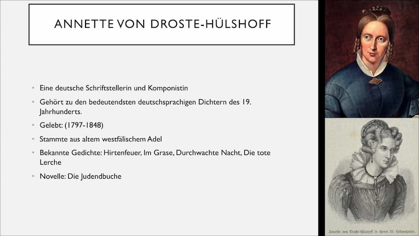 BIEDERMEIER
Fach:Deutsch
Kurslehrerin: Frau Fürst
Von Karla und Leticia
18.04.23 ●
●
●
●
●
GLIEDERUNG
Begriff
Literaturepoche im Überblick
P