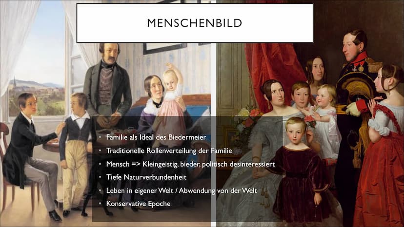 BIEDERMEIER
Fach:Deutsch
Kurslehrerin: Frau Fürst
Von Karla und Leticia
18.04.23 ●
●
●
●
●
GLIEDERUNG
Begriff
Literaturepoche im Überblick
P