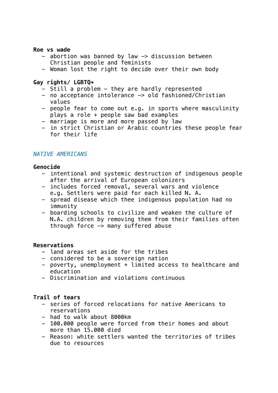 KOMMUNIKATIONSPRÜFUNG

Always consider developed as well as industrialised countries

EQUALITY

suffragettes - woman fighting for their righ