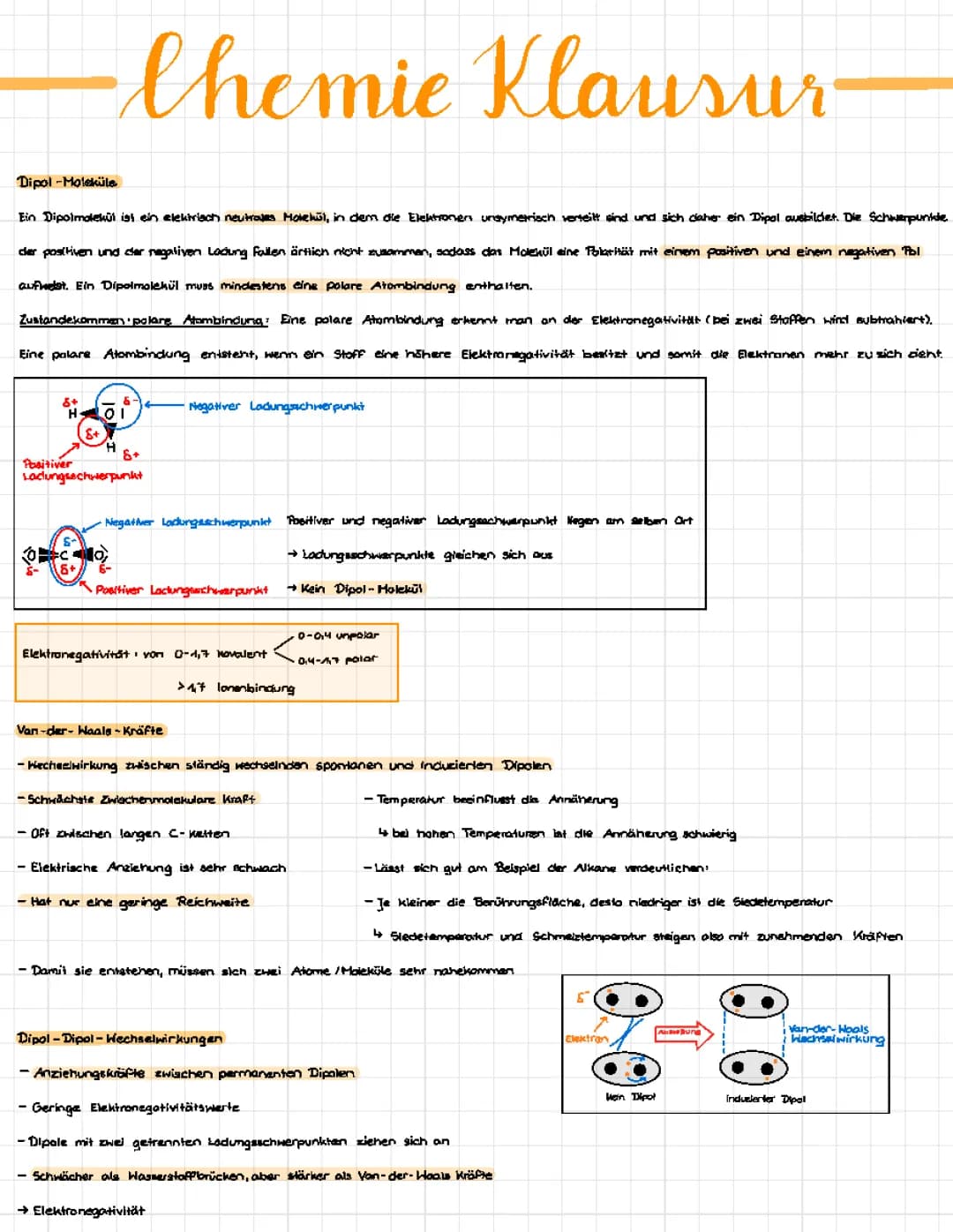 Grundlagen: Moleküle, Dipole,…