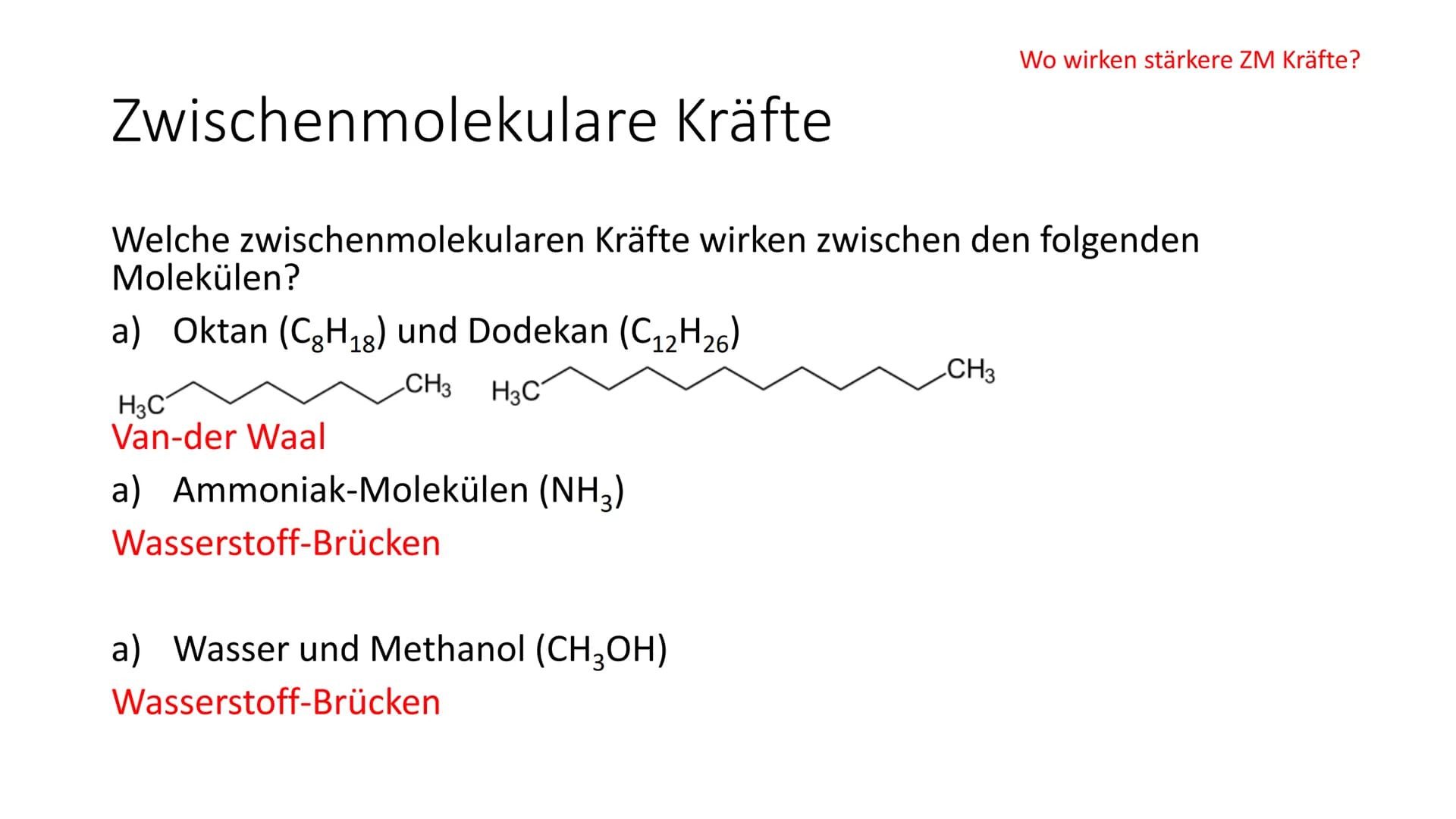 Chemie Klausur-
Dipol-Moleküle
Ein Dipolmolekül ist ein elektrisch neutrales Molekül, in dem die Elektronen unsymetrisch verteilt sind und s