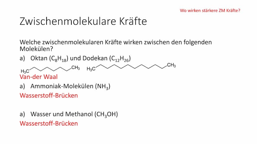 Chemie Klausur-
Dipol-Moleküle
Ein Dipolmolekül ist ein elektrisch neutrales Molekül, in dem die Elektronen unsymetrisch verteilt sind und s