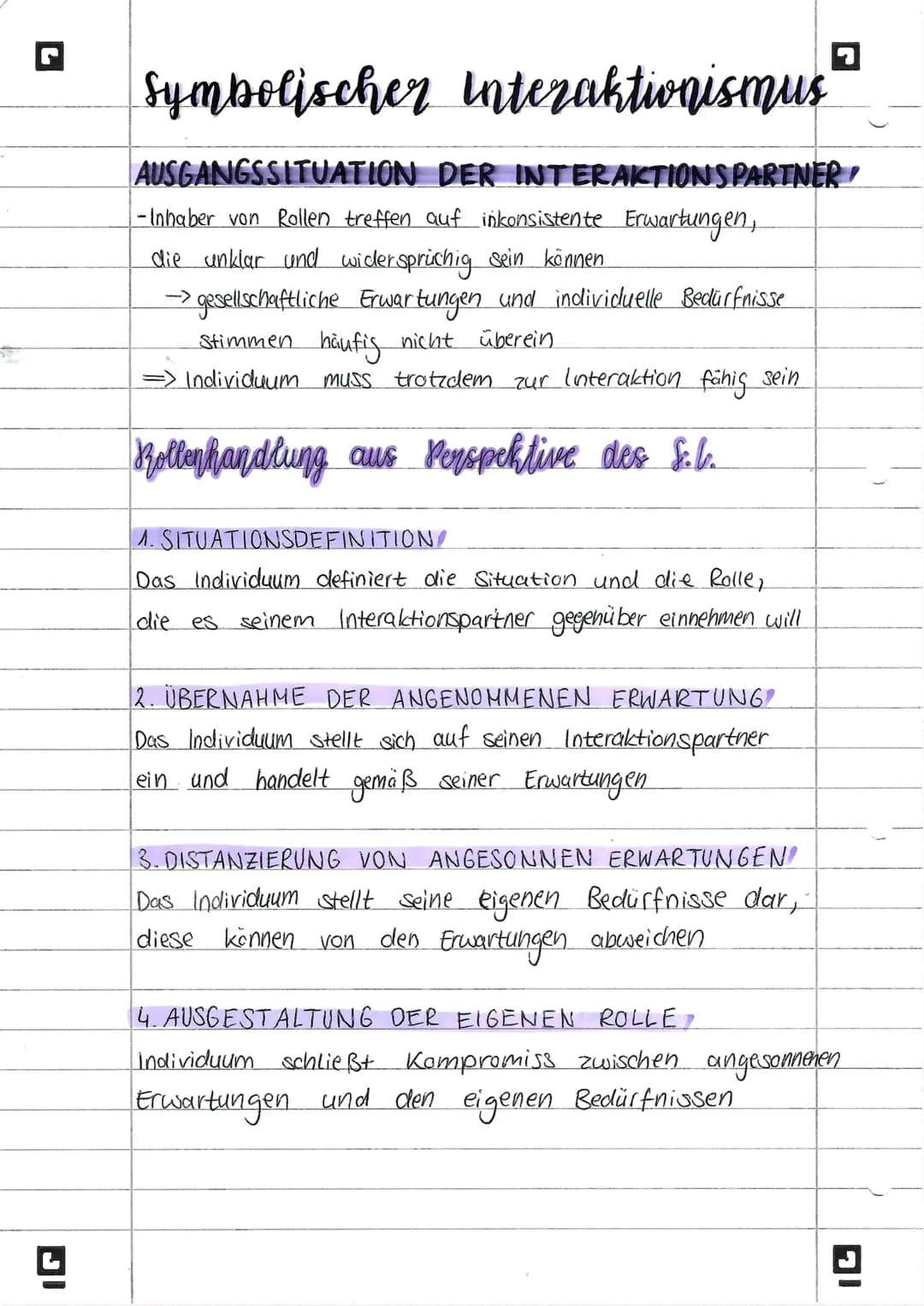 G
Identitätsbegriff
SOZIALE IDENTITÄT
-gesellschaftliche Erwartungen
an das Individuum, sich in
einer Rolle zu verhalten wie
alle anderen
->