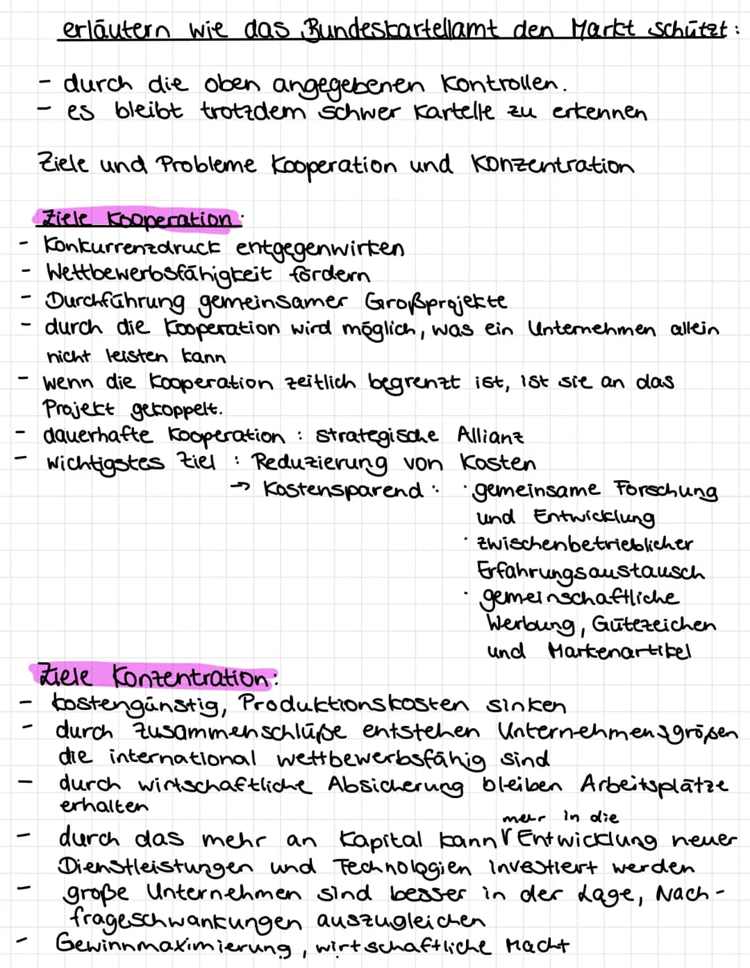 Klausur 12.1
Die drei Funktionen des Wettbewerbs erläutern:
@ Steuerungsfunktion:
der Wettbewerb Steuert das Angebot an Waren und Dienstleis