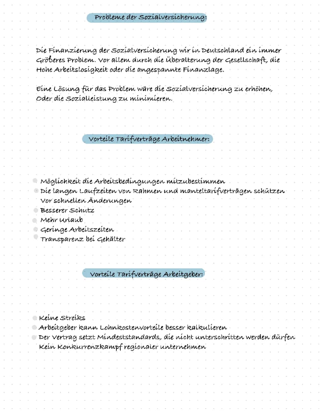 Gesamtwirtschaft ( einzelne Themen )