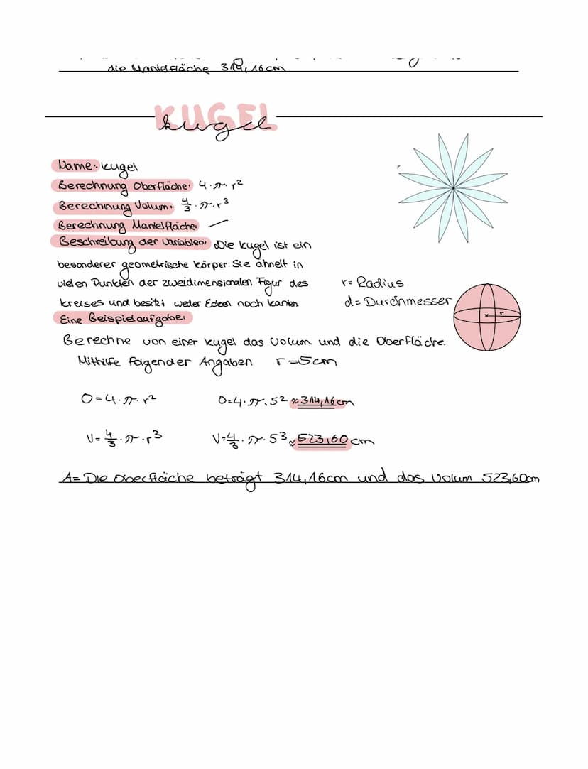 -mathe lernzettel
Würfel.
Steckbrief der verschiedenen körper.
Name : Würfel
Berechnung Oberfläche: O=6·a²
Berechnung Volum:
v=a²(aaa)
Mante