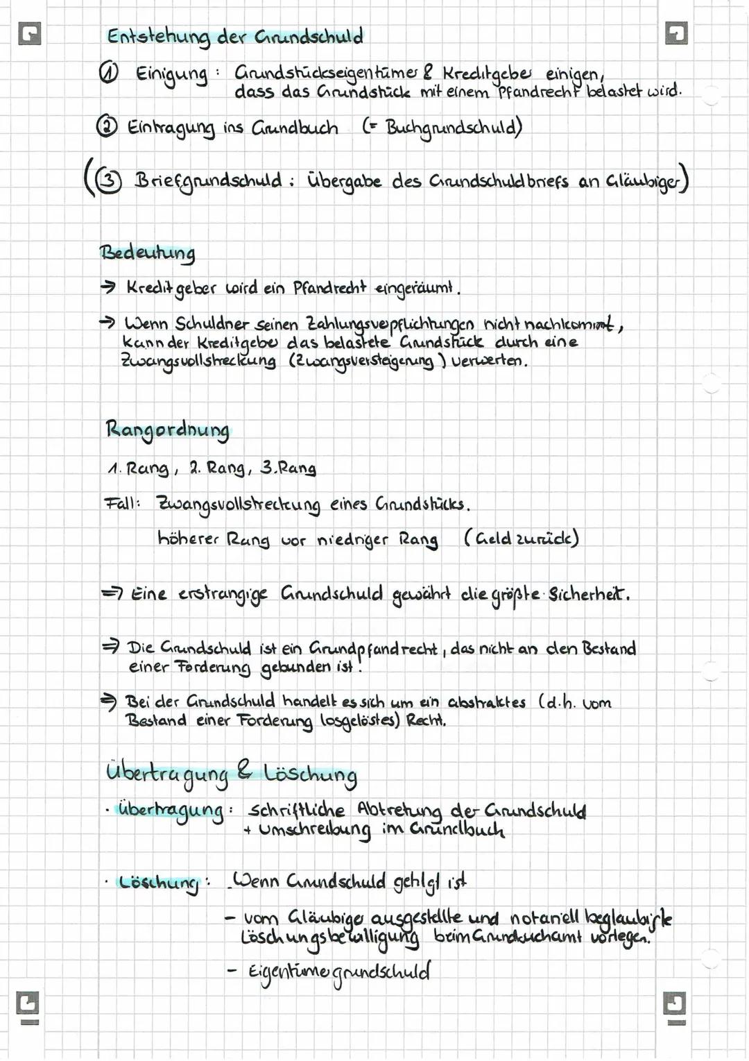 IG
Kreditsicherheiten
Sachsicherheiten aus dem Vermögen des Kreditnehmers
Zession: Abtretung oder Verpfändung von Forderungen
Sicherungsüber