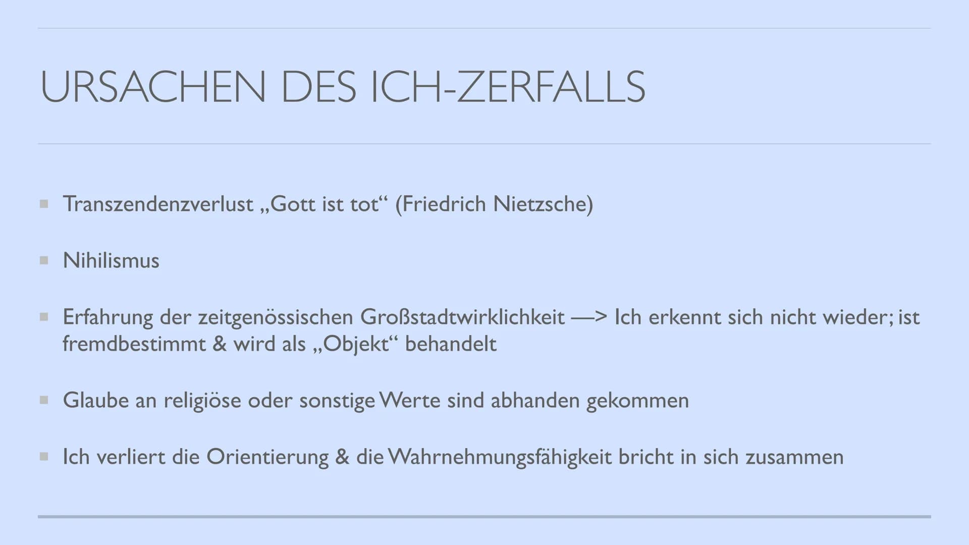 EXPRESSIONISMUS
von Hannah INHALTSVERZEICHNIS
▪ Expressionismus (Allgemein)
▪ Historischer Hintergrund
Themen & Motive
▪ Form, Komposition, 