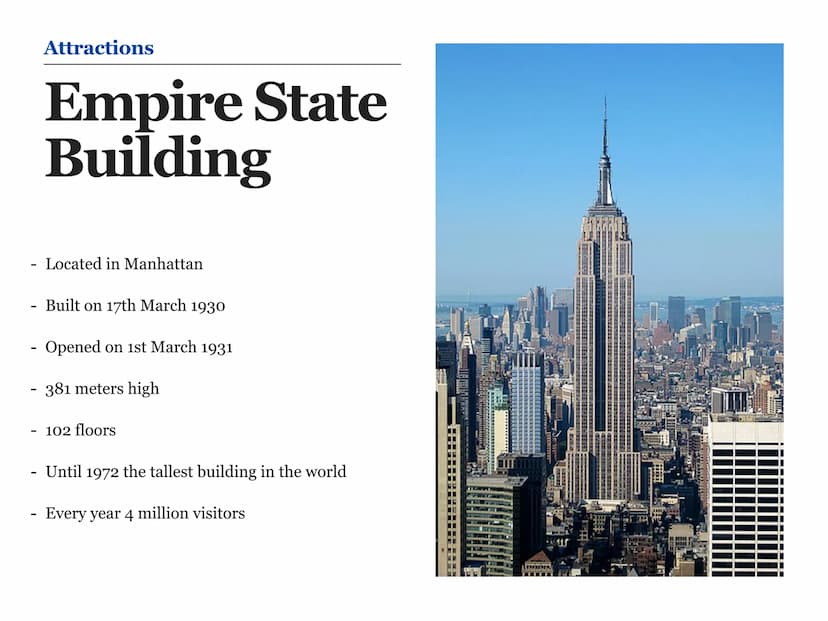 New York
City
USA
ARTL
TIPE
MENS S
HOUDE
DEAL
S
KONT
PNEU Overview
Main facts
Boroughs
Geography
Weather
Attractions
Famous people Main fact