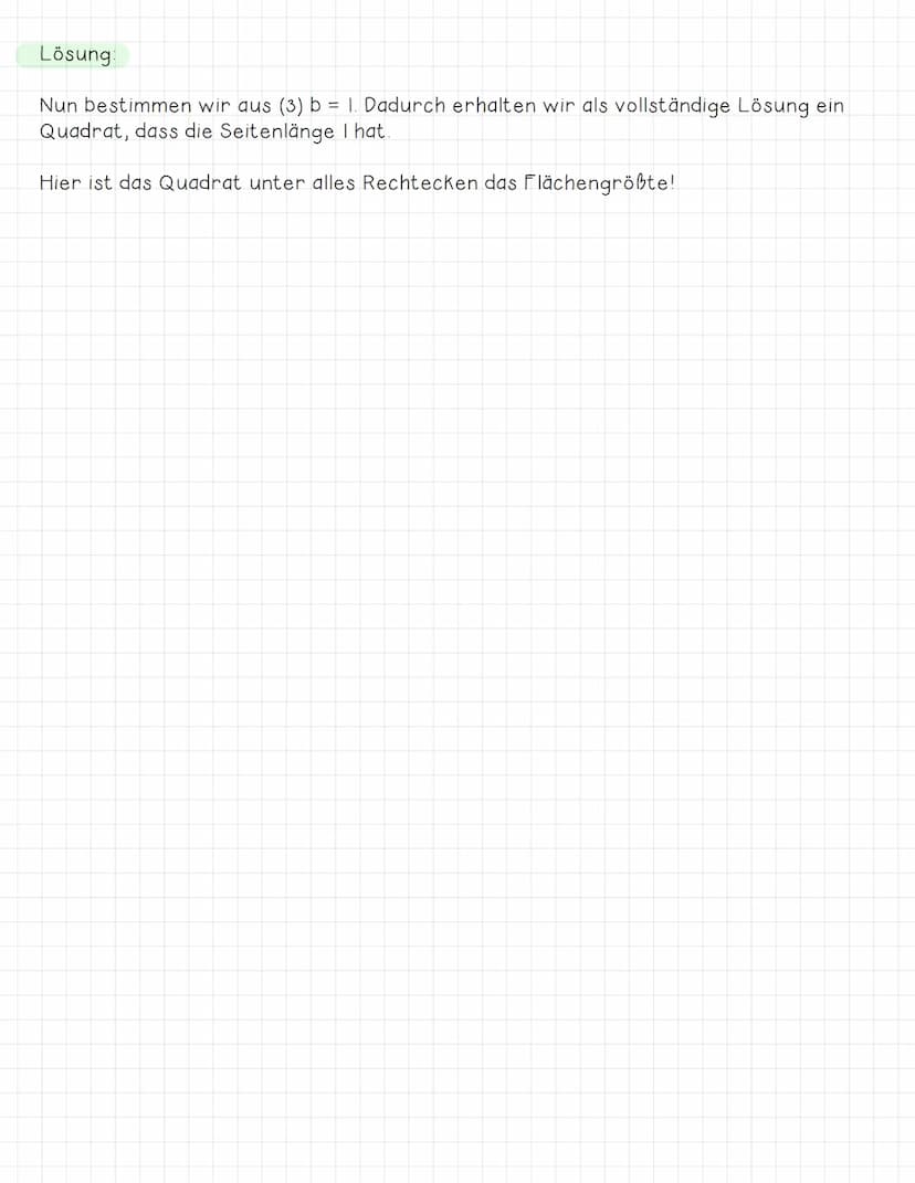 Extremalprobleme
Bei den Extremalproblemen oder Extremwertaufgaben geht es darum, dass
man die Extremwerte einer Funktion ermittelt. Diese F