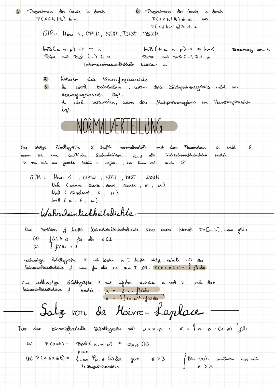 MITTELWERT UND STANDARDABWEICHUNG
^ (x₂ + x₂ + x₂ + ... + xn)
√ ₁ ((x₁ - x)² + (x₂-x)² + ... + (x₂-x) ²
=
Mittelwert
Gauß sche
Far
μ =
(mü)
