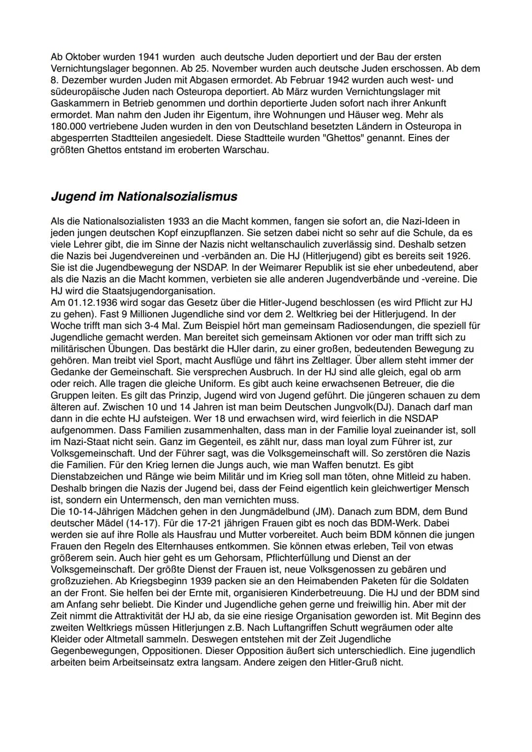 2. Weltkrieg (1939-1945)
Der Zweite Weltkrieg war der bislang größte und folgenreichste Krieg in der Geschichte der
Menschheit. Nach Schätzu