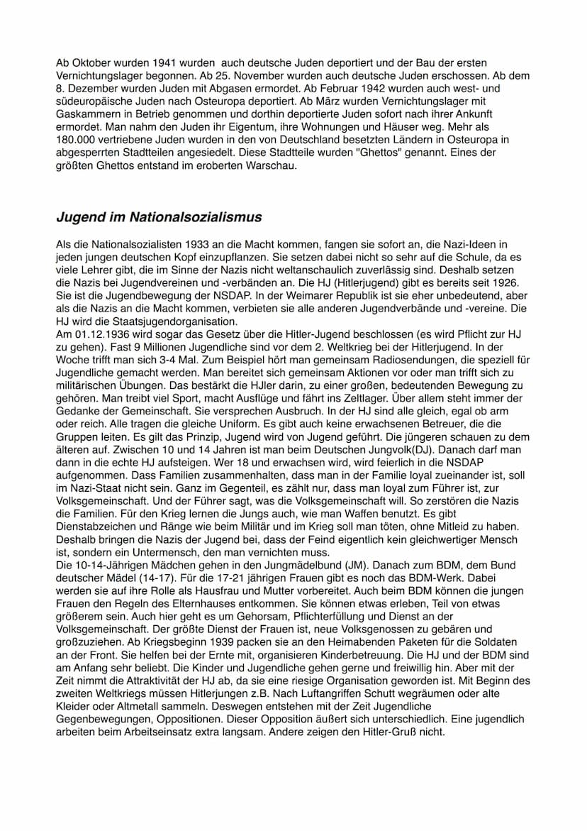 2. Weltkrieg (1939-1945)
Der Zweite Weltkrieg war der bislang größte und folgenreichste Krieg in der Geschichte der
Menschheit. Nach Schätzu