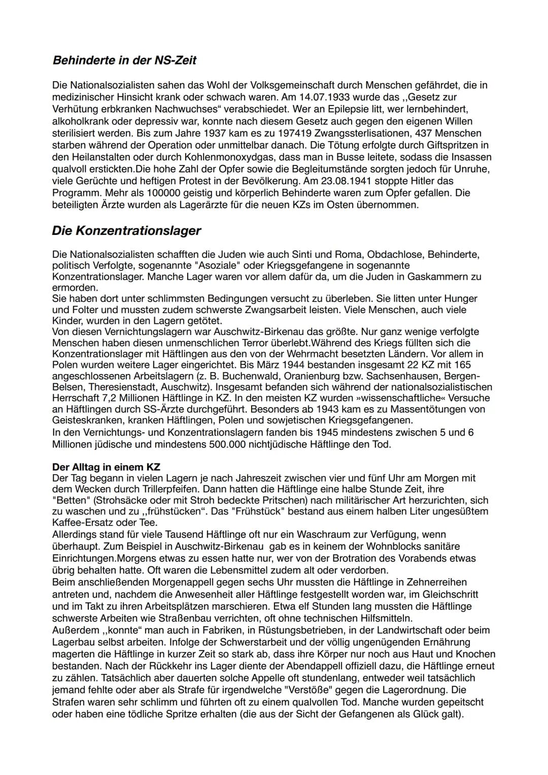 2. Weltkrieg (1939-1945)
Der Zweite Weltkrieg war der bislang größte und folgenreichste Krieg in der Geschichte der
Menschheit. Nach Schätzu