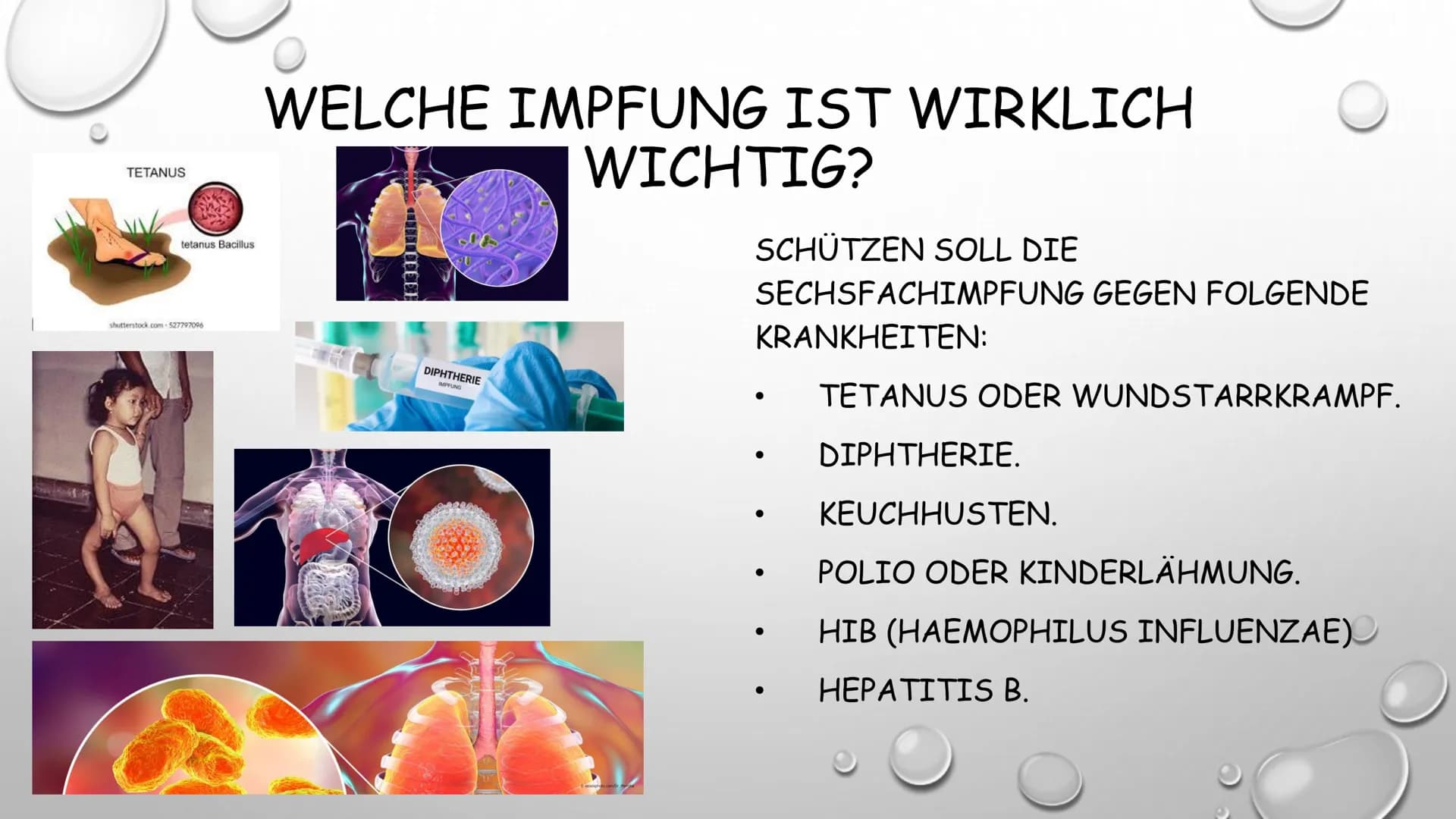
<p>Was bedeutet Impfen?<br />
Eine Impfung, auch Schutzimpfung oder Vakzination (ursprünglich die Infektion mit Kuhpockenmaterial; von Late