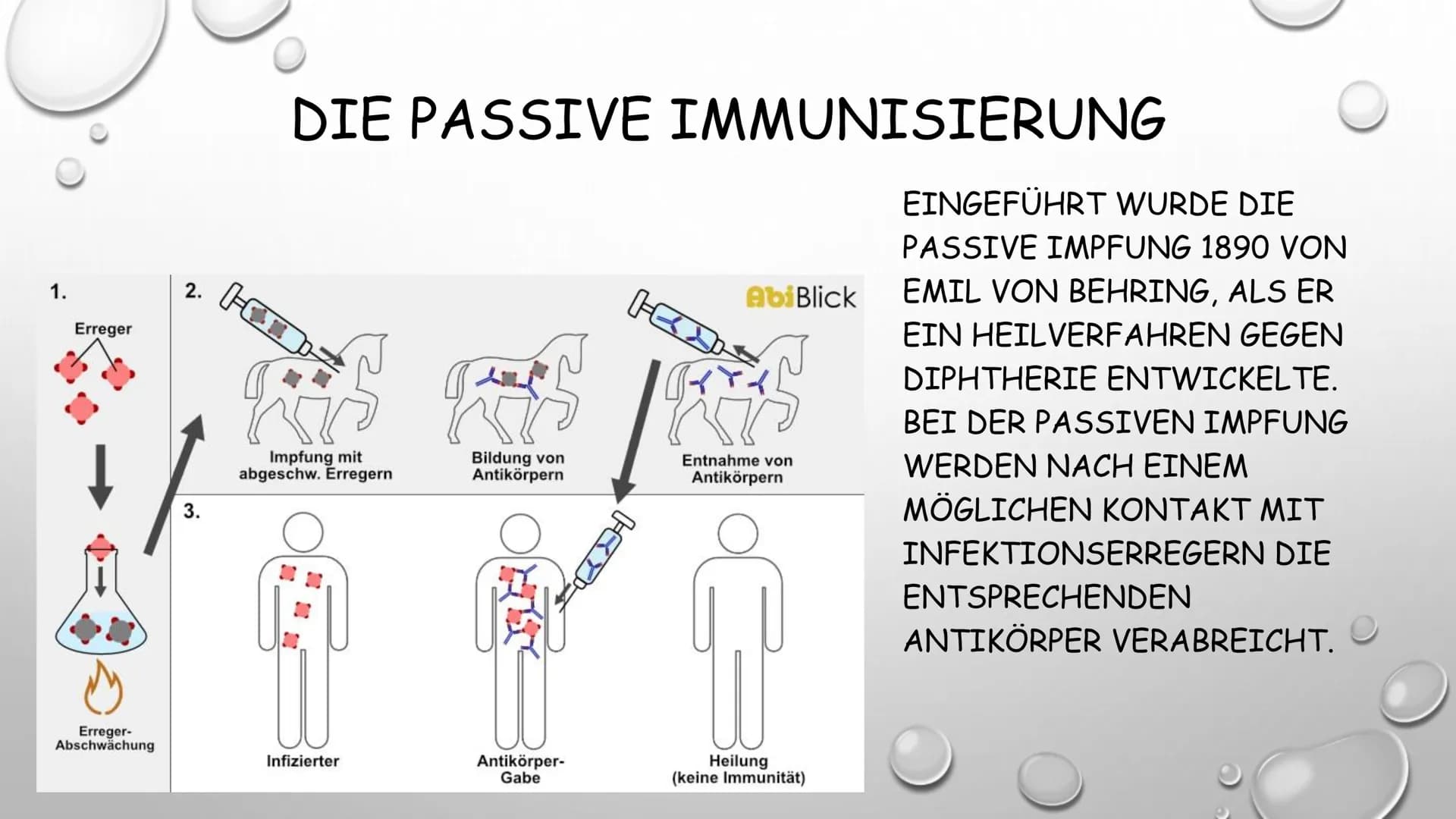 
<p>Was bedeutet Impfen?<br />
Eine Impfung, auch Schutzimpfung oder Vakzination (ursprünglich die Infektion mit Kuhpockenmaterial; von Late