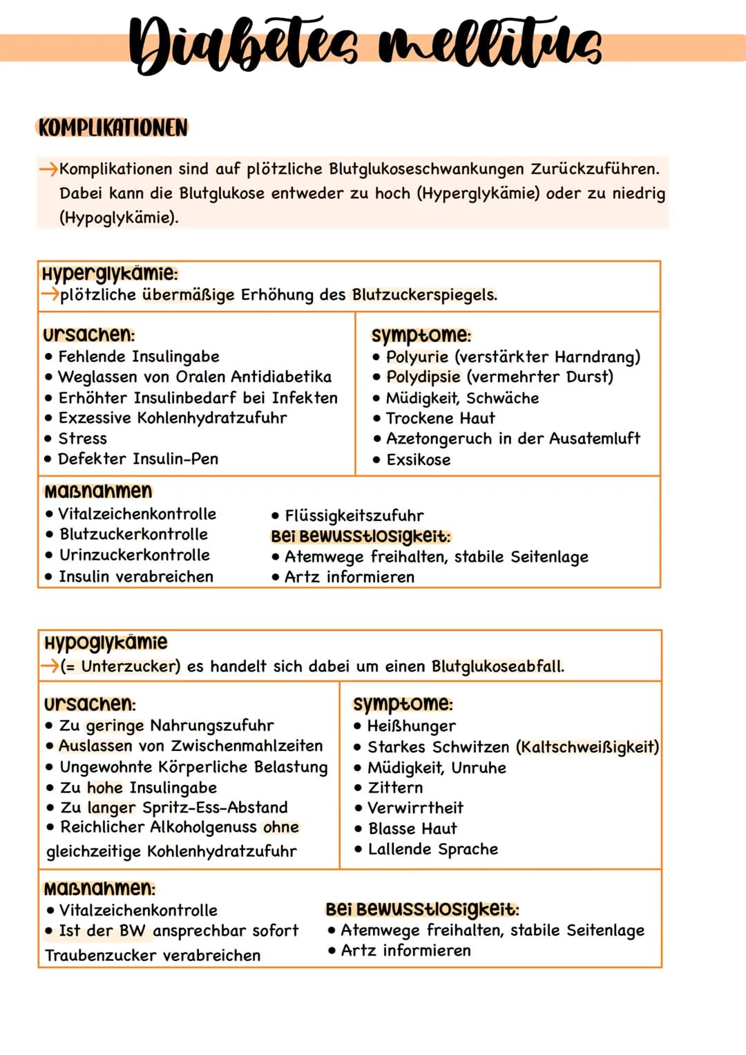 Diabetes mellituo
DEFINITION
Diabetes mellitus ist eine chronische Stoffwechselerkrankung, die dadurch entsteht das
die Insulinproduktion in