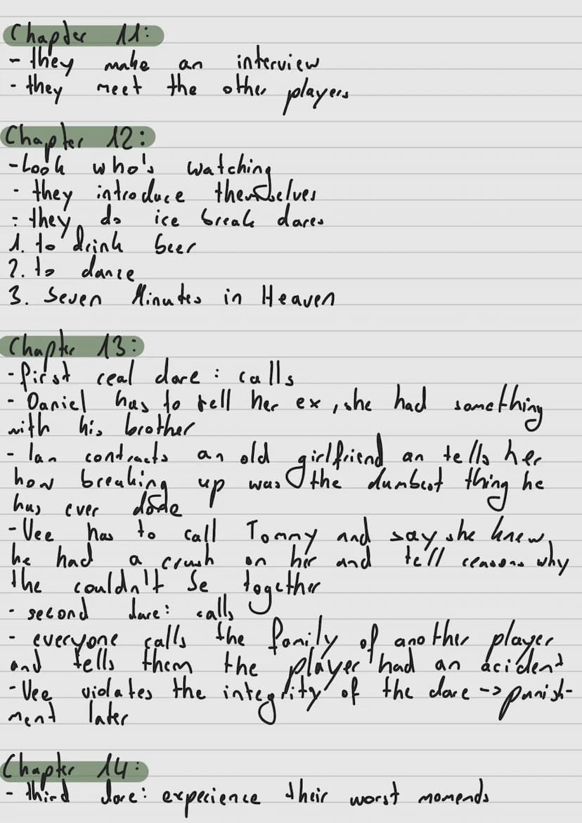 Chapter - List
- Vee'
girl behind the curtain"
-meets Mathew in the hallway
talk about clother
- see
Chapter 1:
->
as
"the
show
a ad for NER