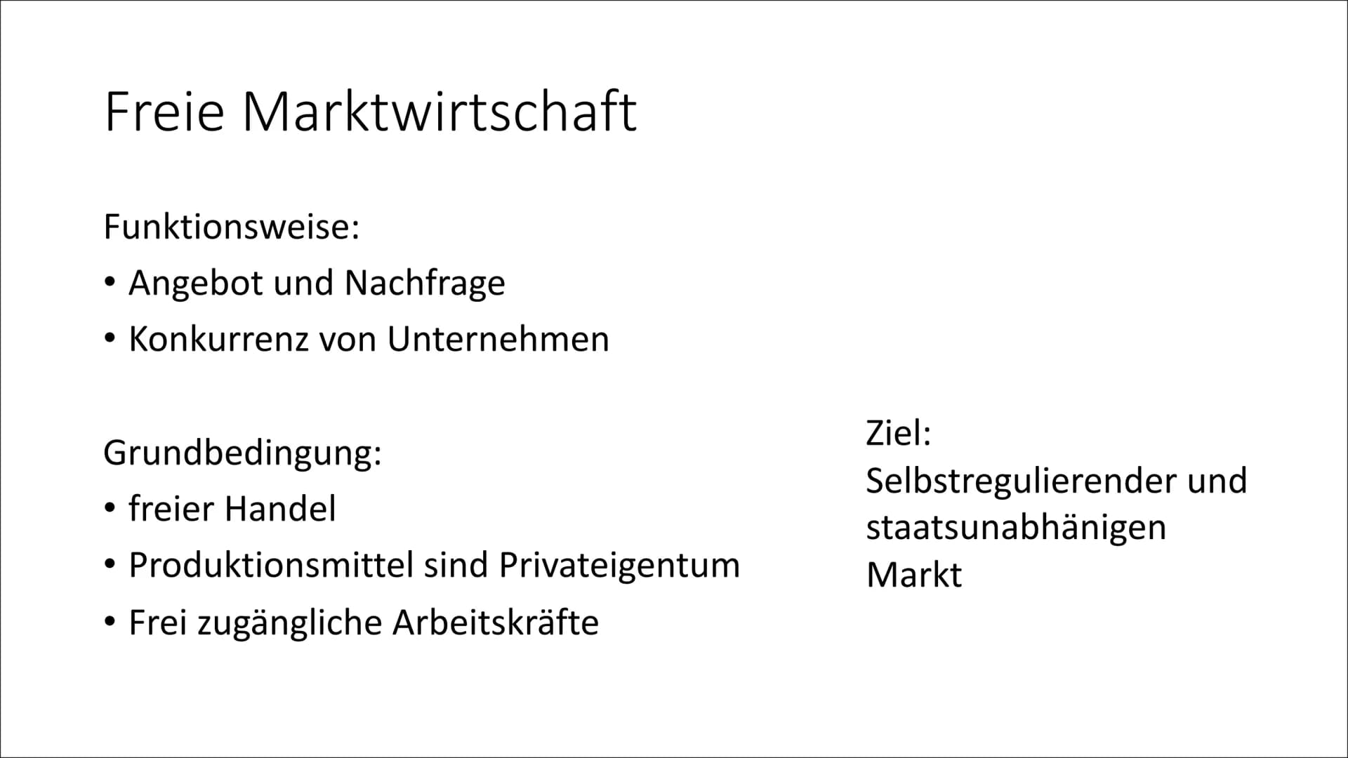 Das Wirtschaftssystem des
Kapitalismus Definition Kapitalismus
• Der Kapitalismus ist eine Wirtschaftsordnung in der Produktion und
Konsum ü