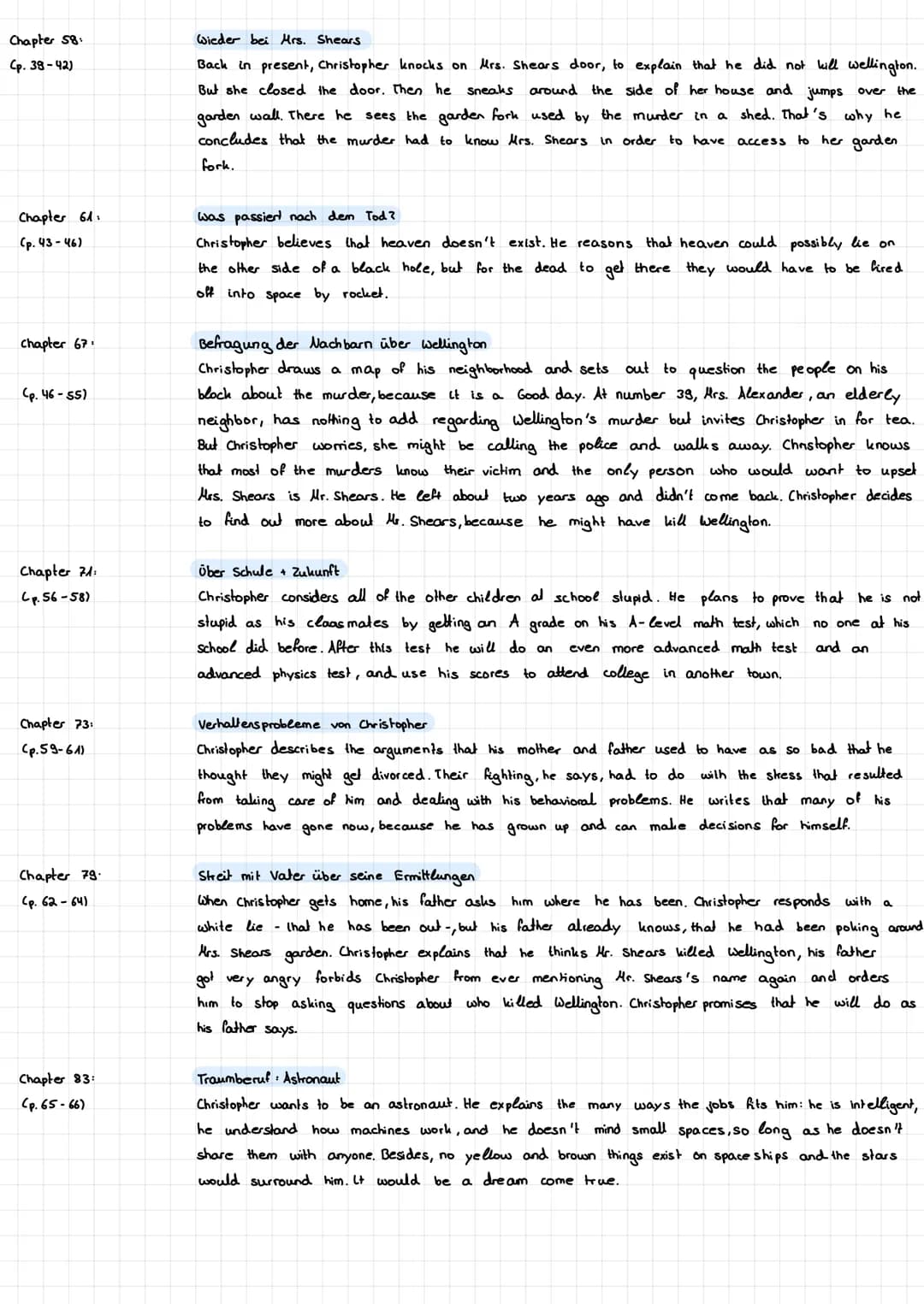 The Curious Incident of the Dog in the Nighttime: Summaries, Analysis, and More