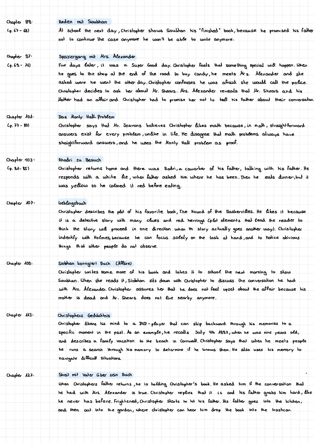 The Curious Incident of the Dog in the Nighttime: Summaries, Analysis, and More