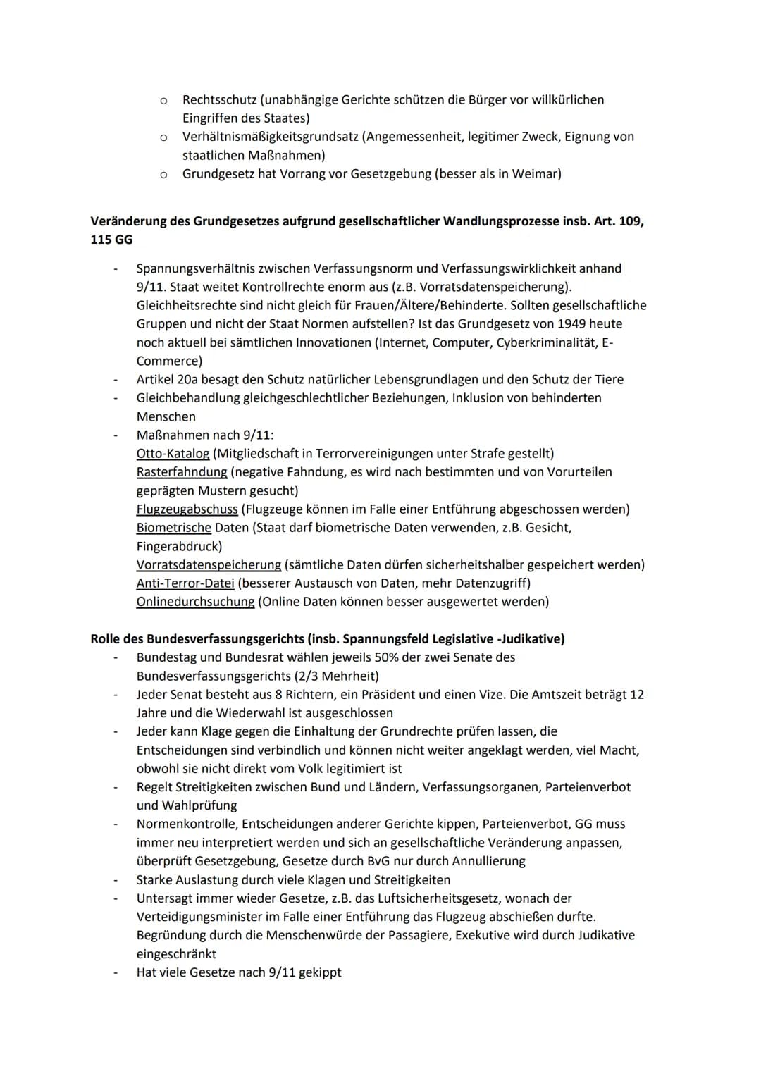Q1.1 und Q1.2
Verfassung und Verfassungswirklichkeit: Rechtsstaatlichkeit und Verfassungskonflikte
Klassische Theorien und aktuelle politisc