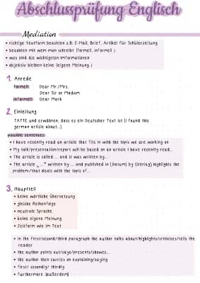 Know mediation, written disscusion, enquiry, E-Mail, formal letter thumbnail