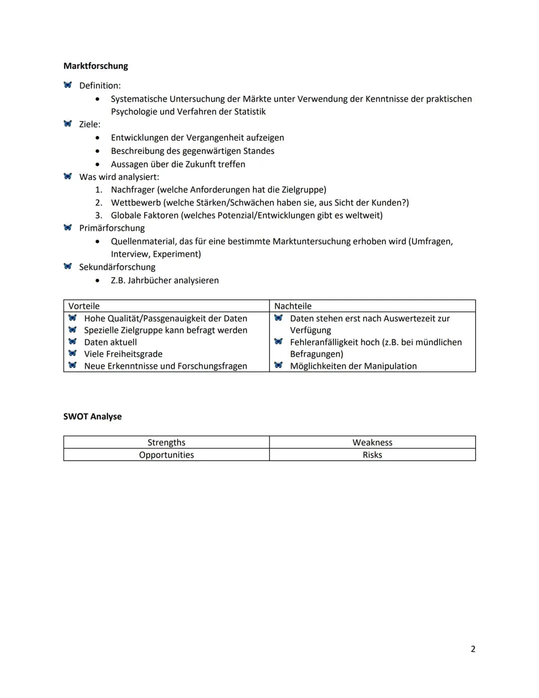 Marketing
Definition:
●
Managementprozess, der vom Unternehmen geplant und durchgeführt wird
Ziel: Bedürfnisse/Wünsche des Kunden identifizi