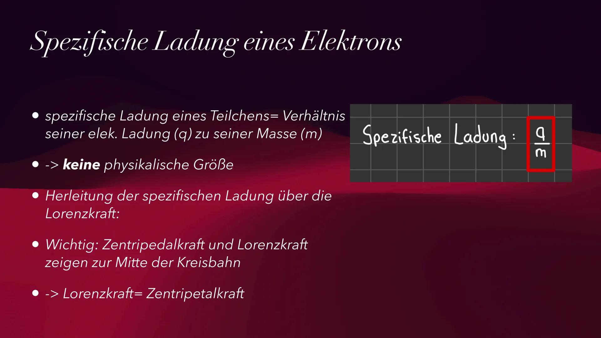 Das Fadenstrahlrohr
Versuchsaufbau zum Bestimmen der spezifischen Ladung eines
Elektrons
Thomas Jahn & Samantha-Serafine Wagner Gliederung
1