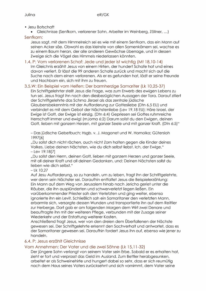 Julina
eR/GK
Abiturvorbereitung
Aufbau der Bibel
• AT/NT
• Textgattungen
• Entstehung/Übersetzung der Bibel (Martin Luther, babylonisches Ex