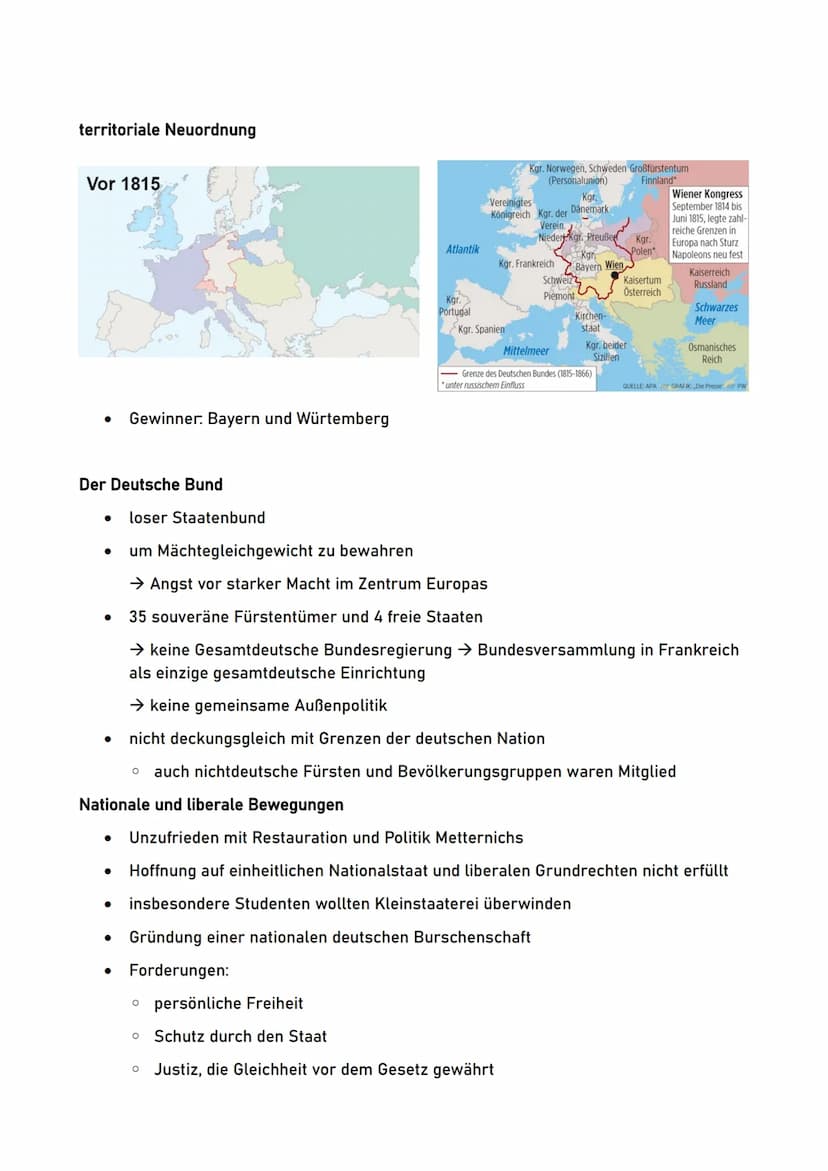 ABI LERNZETTEL GESCHICHTE
Dreißigjähriger Krieg und westfälischer Frieden
1648 Westfälischer Frieden
=> Ablauf: Kriegsführende Länder kommen