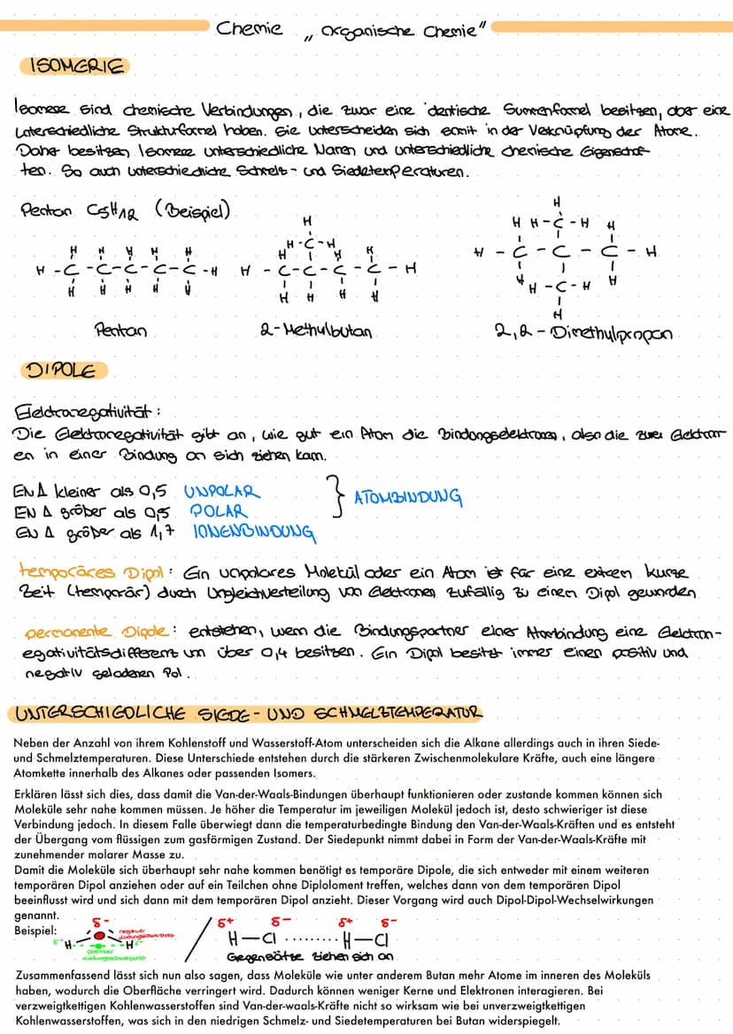 Chemie
HOMOLOGE REIHE DER ACKANE
NAME
Methan
-
Ethan
Propan
Butan
Pentain
Hexan
Heptan
Octan
Nonan
Decan
Summenfarmel Struktur formel
4
H-C-